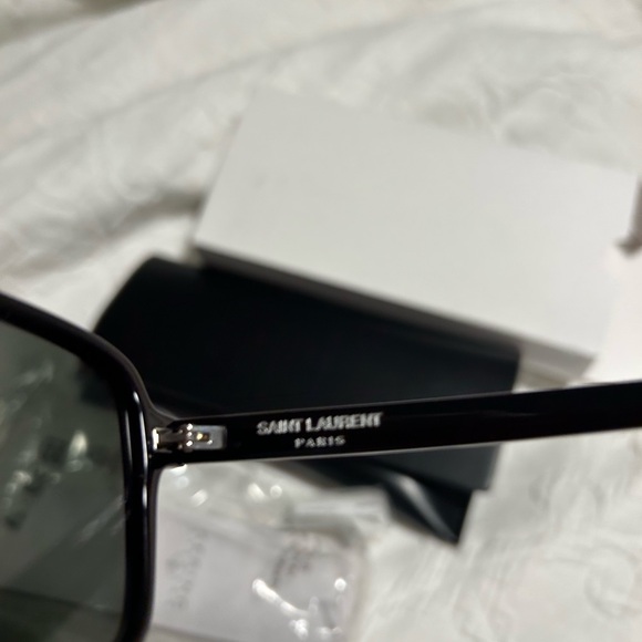 Saint Laurent Black Sunglasses - Picture 6 of 9
